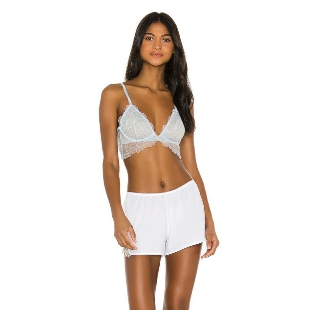FREE People Lucia Underwire Baby Blue Bra NWT - Picture 6 of 8